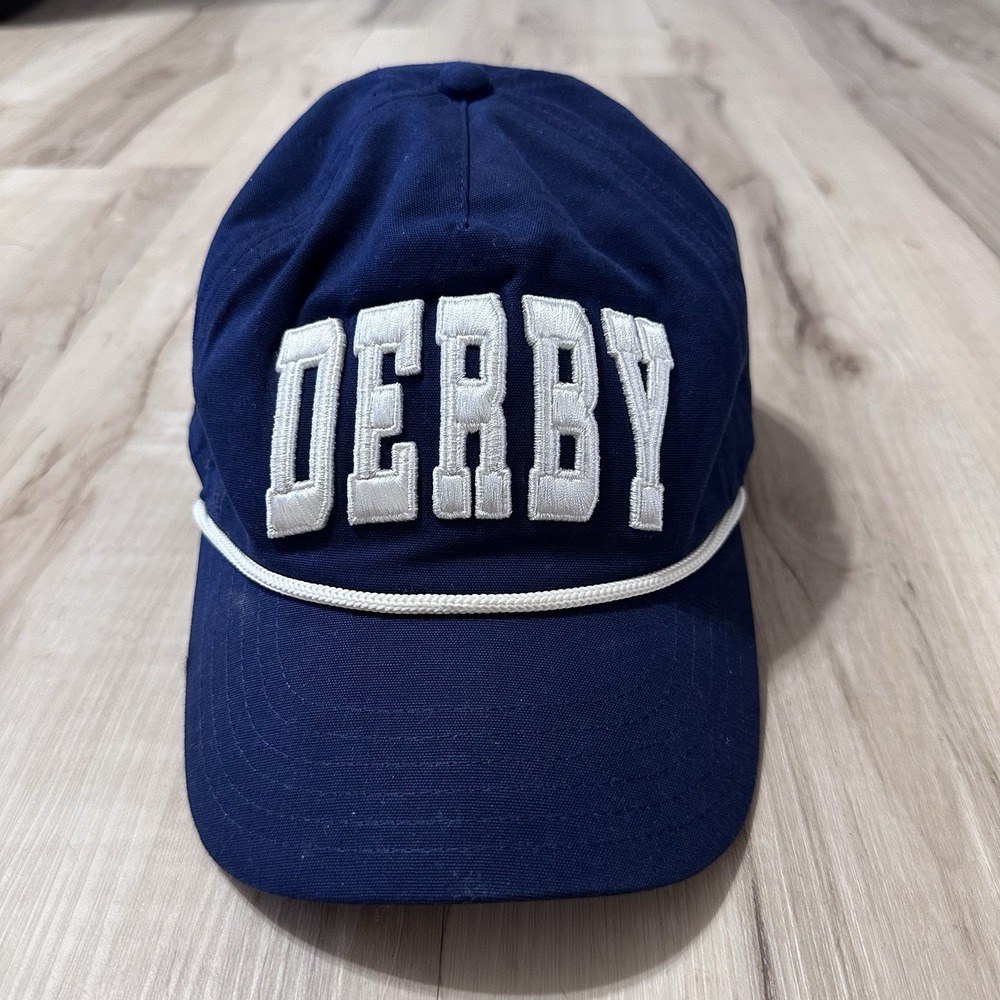 Vineyard Vines Navy and White DERBY hat